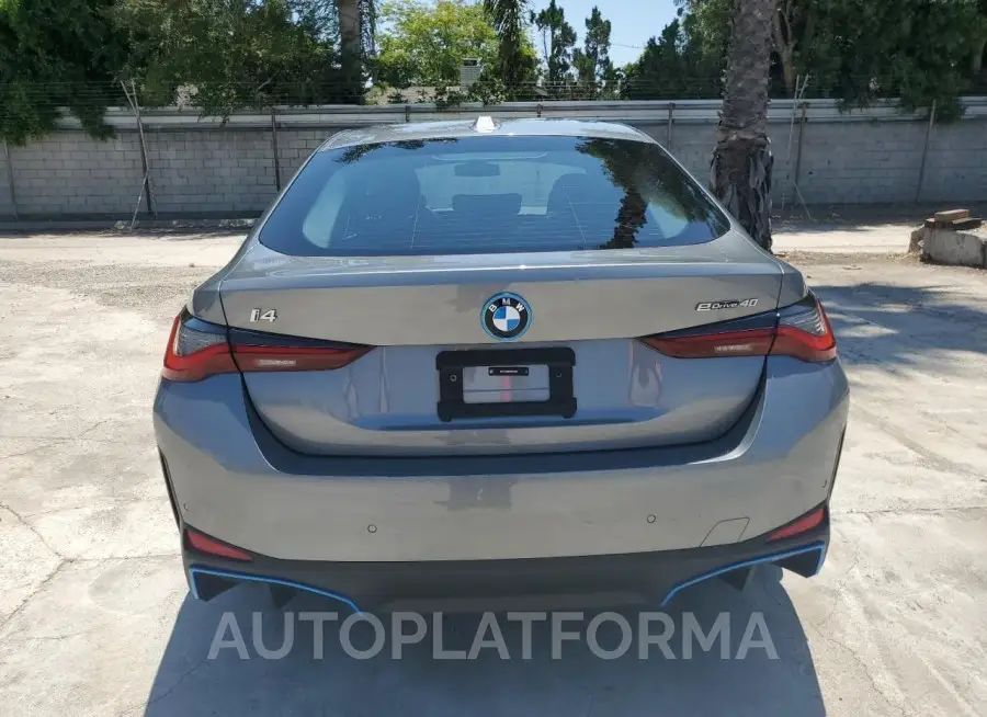 BMW I4 EDRIVE 2024 vin WBY73AW01RFR50556 from auto auction Copart