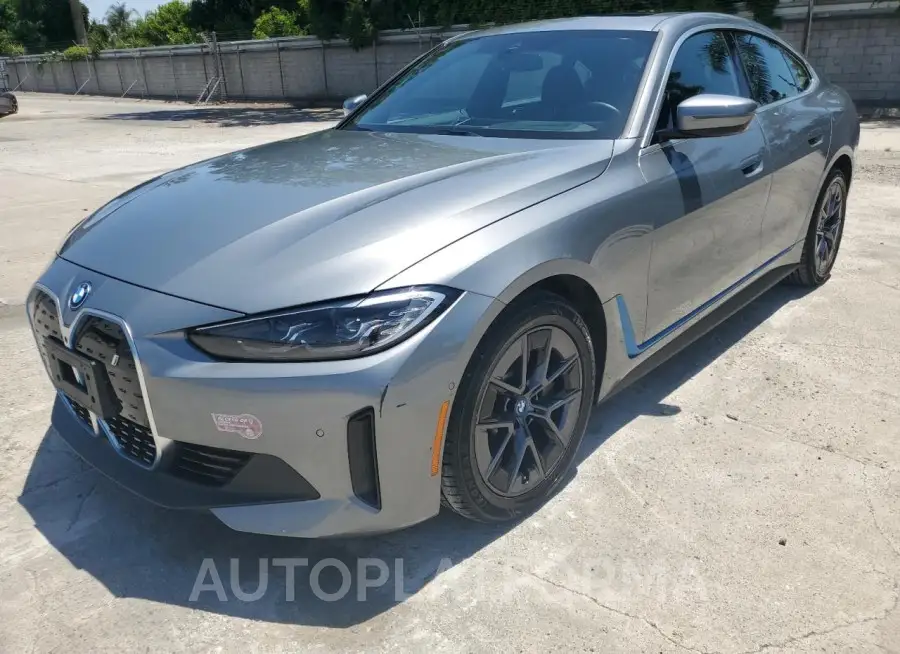 BMW I4 EDRIVE 2024 vin WBY73AW01RFR50556 from auto auction Copart