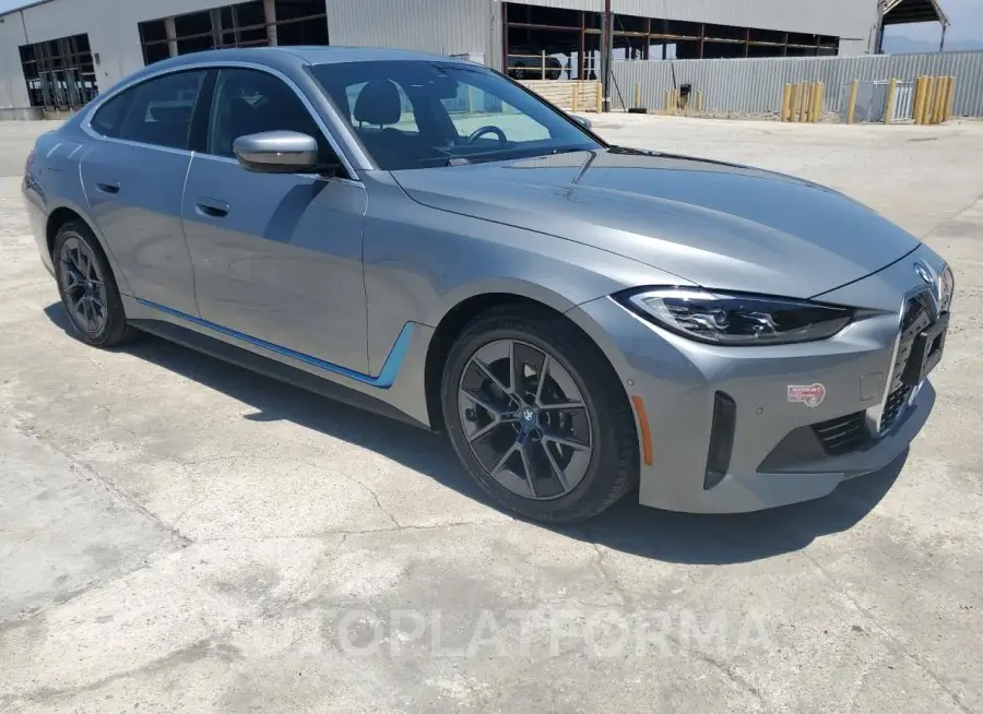 BMW I4 EDRIVE 2024 vin WBY73AW01RFR50556 from auto auction Copart