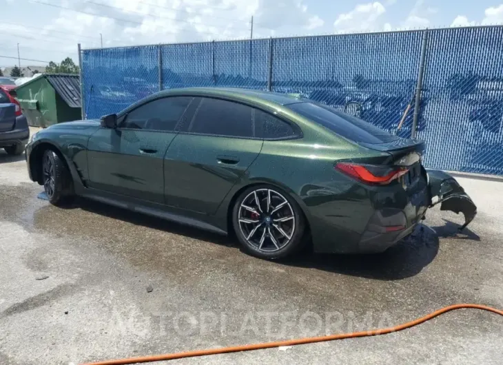 BMW I4 EDRIVE 2024 vin WBY73AW04RFR70591 from auto auction Copart