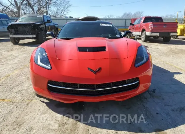 CHEVROLET CORVETTE S 2015 vin 1G1YM2D72F5104665 from auto auction Copart