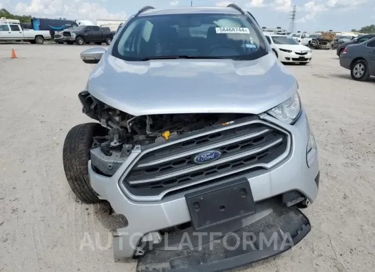 FORD ECOSPORT S 2020 vin MAJ3S2GE0LC369731 from auto auction Copart