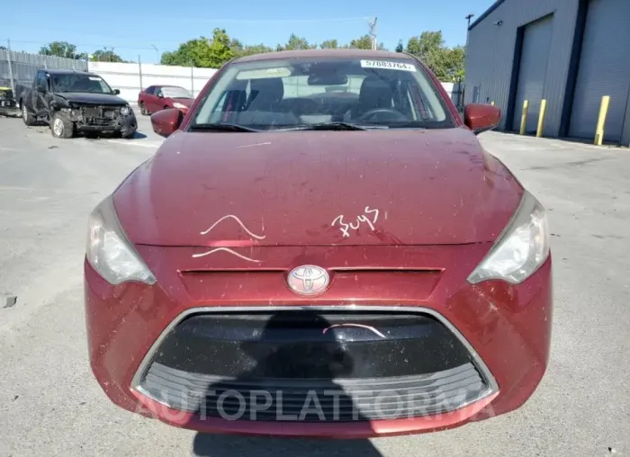 TOYOTA YARIS IA 2018 vin 3MYDLBYV4JY315672 from auto auction Copart