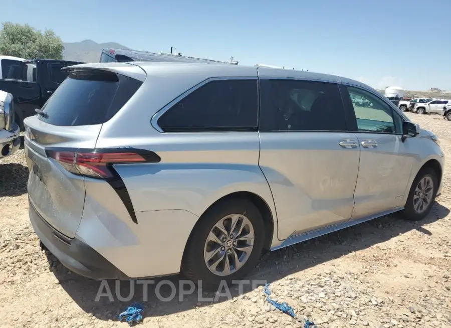 TOYOTA SIENNA LE 2021 vin 5TDKRKEC0MS028817 from auto auction Copart