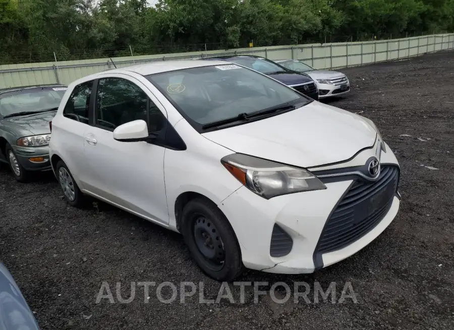 TOYOTA YARIS 2015 vin VNKJTUD37FA053229 from auto auction Copart