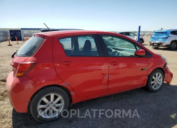 TOYOTA YARIS 2015 vin VNKKTUD35FA024266 from auto auction Copart