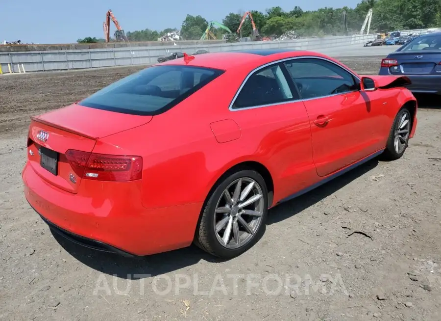 AUDI A5 SPORT 2017 vin WAUD2AFR4HA000335 from auto auction Copart