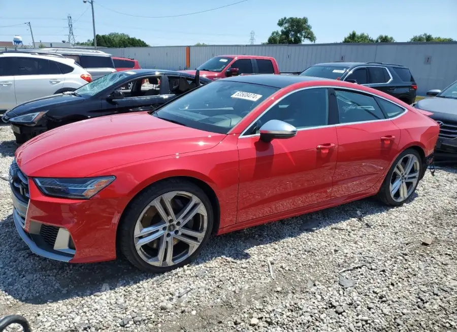 AUDI S7 PRESTIG 2022 vin WAUSFBF2XNN054196 from auto auction Copart