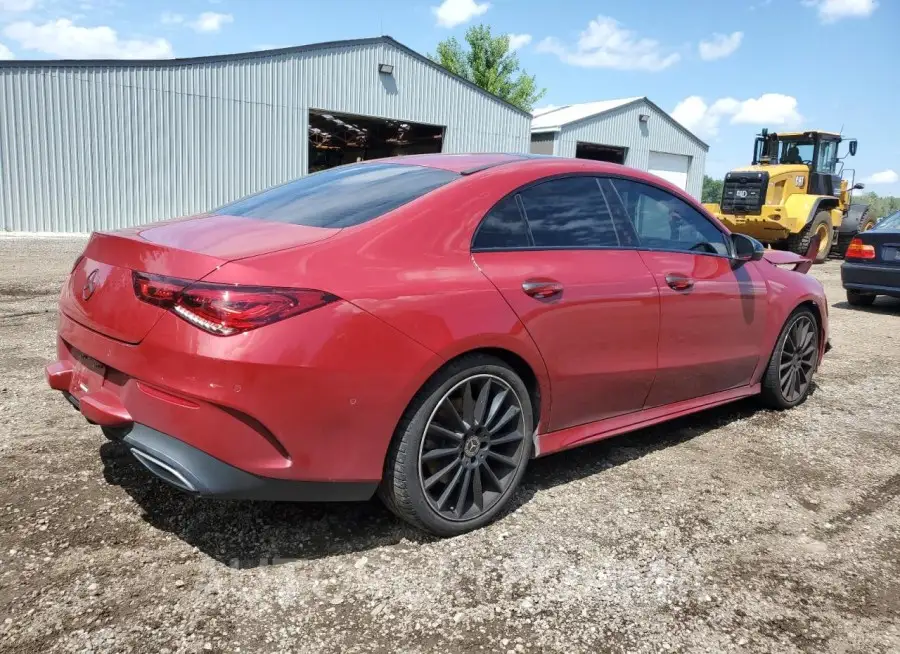 MERCEDES-BENZ CLA 250 4M 2022 vin W1K5J4HBXNN309796 from auto auction Copart