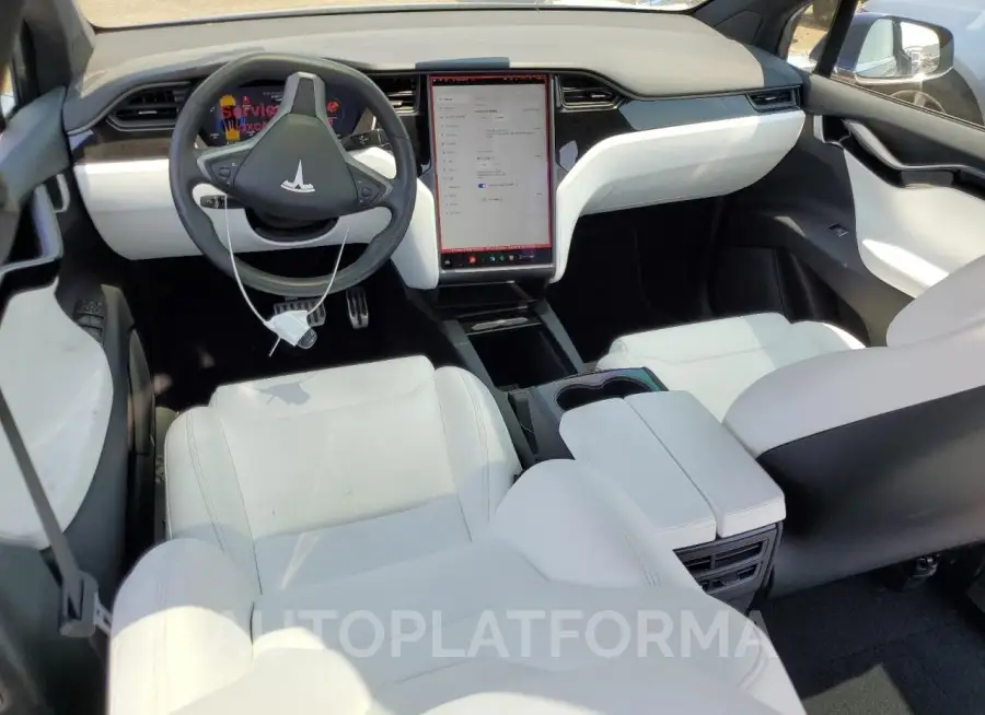 TESLA MODEL X 2018 vin 5YJXCAE2XJF126973 from auto auction Copart