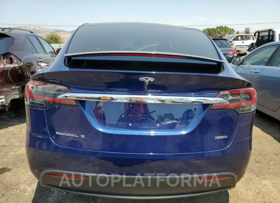 TESLA MODEL X 2018 vin 5YJXCAE2XJF126973 from auto auction Copart