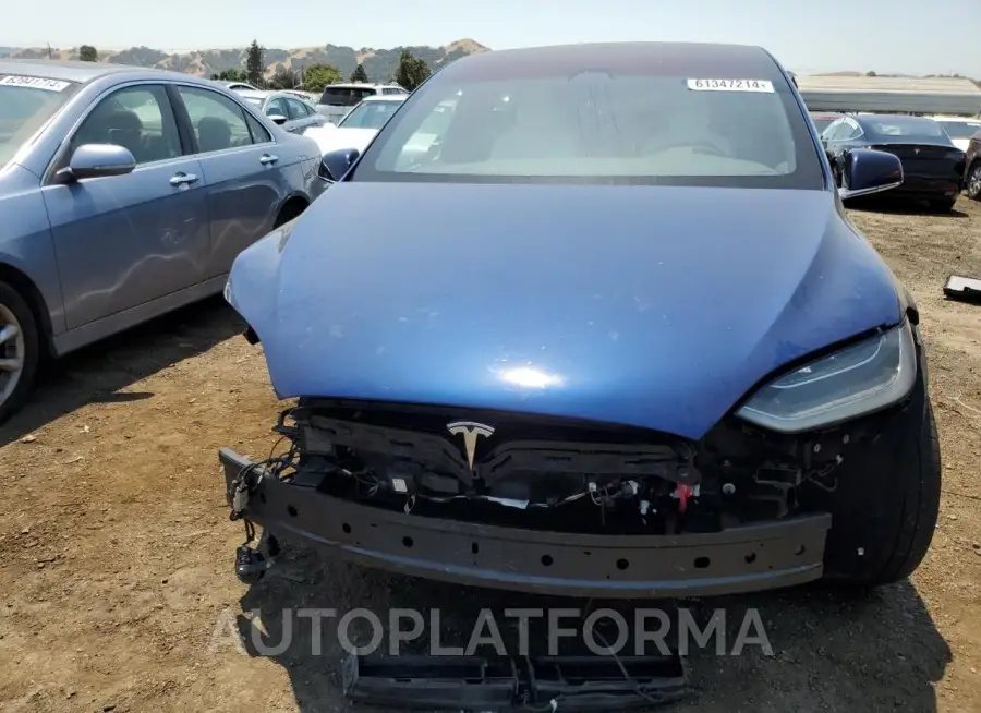 TESLA MODEL X 2018 vin 5YJXCAE2XJF126973 from auto auction Copart