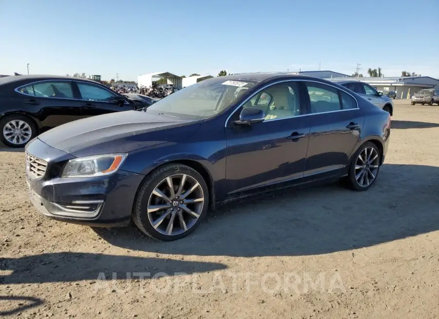 VOLVO S60 PLATIN 2015 vin YV126MFM6F2353052 from auto auction Copart