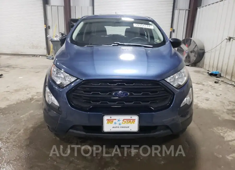 FORD ECOSPORT S 2021 vin MAJ6S3FL2MC418738 from auto auction Copart