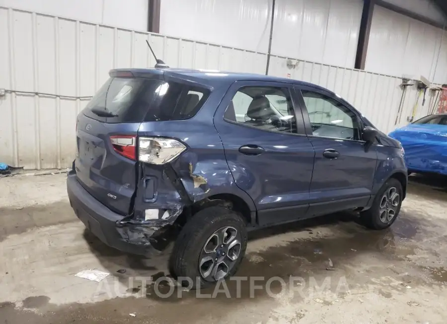 FORD ECOSPORT S 2021 vin MAJ6S3FL2MC418738 from auto auction Copart