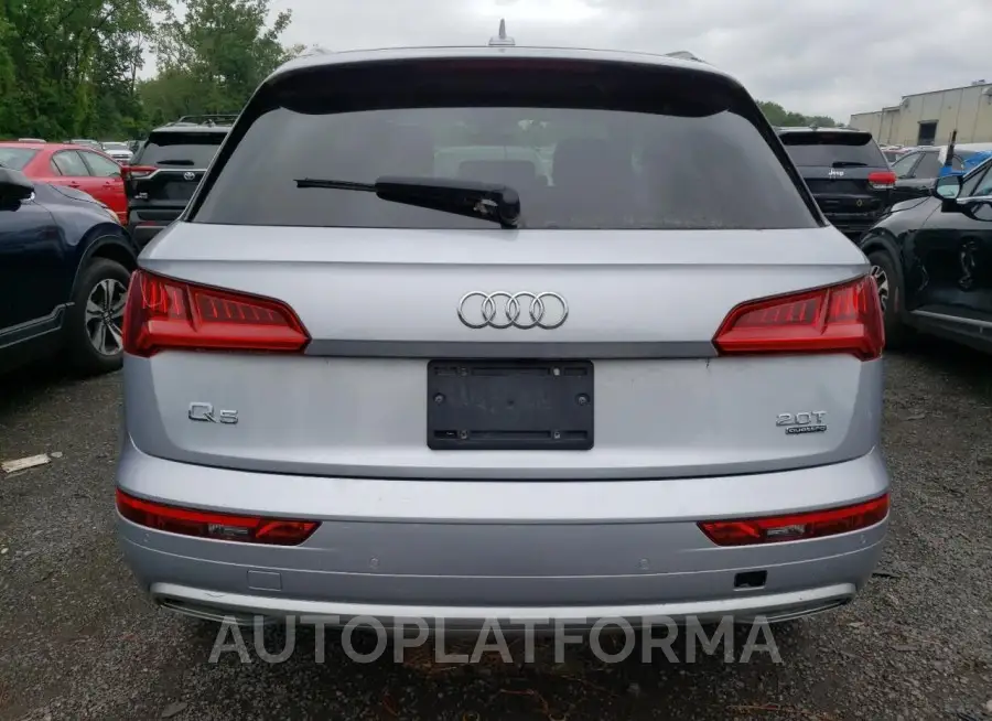 AUDI Q5 PREMIUM 2018 vin WA1BNAFY6J2020072 from auto auction Copart