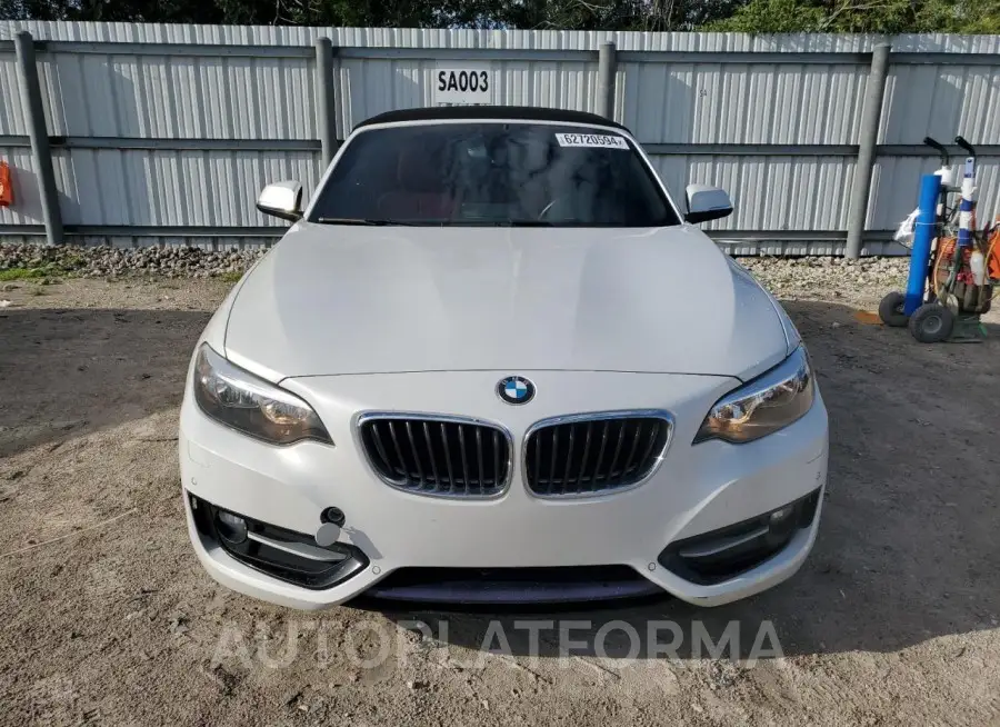 BMW 230I 2017 vin WBA2K9C3XHV647482 from auto auction Copart