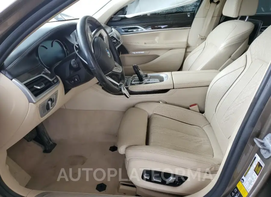 BMW 750 XI 2018 vin WBA7F2C53JG424052 from auto auction Copart