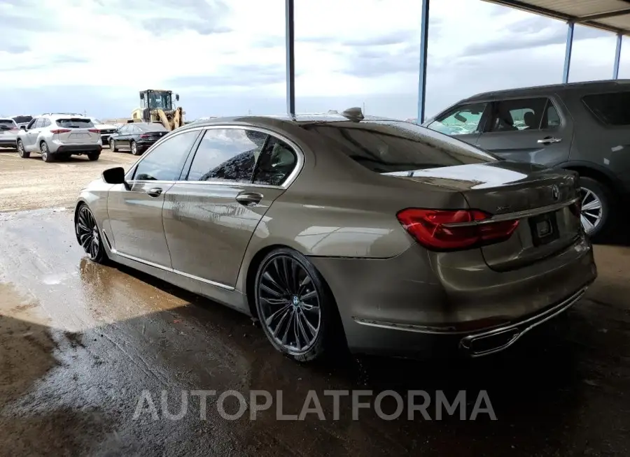 BMW 750 XI 2018 vin WBA7F2C53JG424052 from auto auction Copart