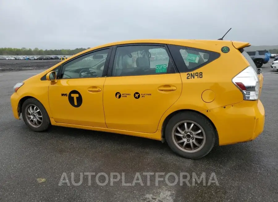 TOYOTA PRIUS V 2016 vin JTDZN3EU2GJ044902 from auto auction Copart