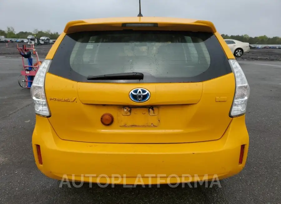 TOYOTA PRIUS V 2016 vin JTDZN3EU2GJ044902 from auto auction Copart