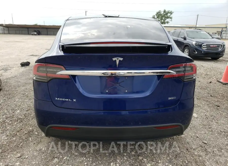 TESLA MODEL X 2016 vin 5YJXCAE28GF002662 from auto auction Copart