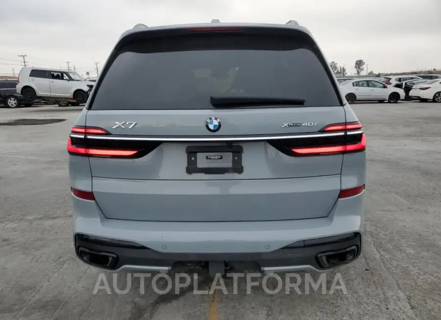 BMW X7 XDRIVE4 2023 vin 5UX23EM08P9P25695 from auto auction Copart