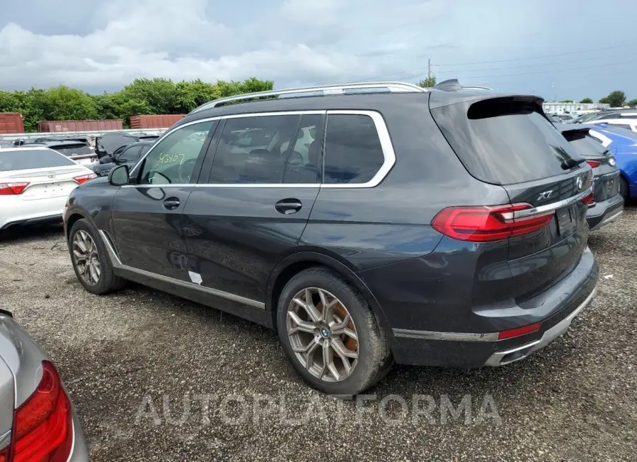 BMW X7 XDRIVE4 2021 vin 5UXCW2C05M9E79411 from auto auction Copart