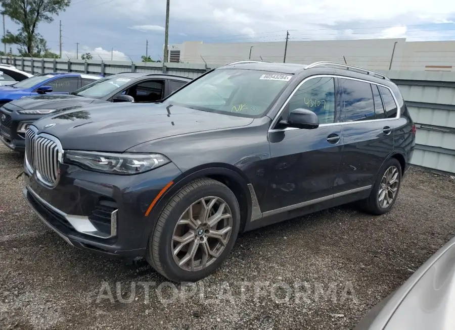 BMW X7 XDRIVE4 2021 vin 5UXCW2C05M9E79411 from auto auction Copart