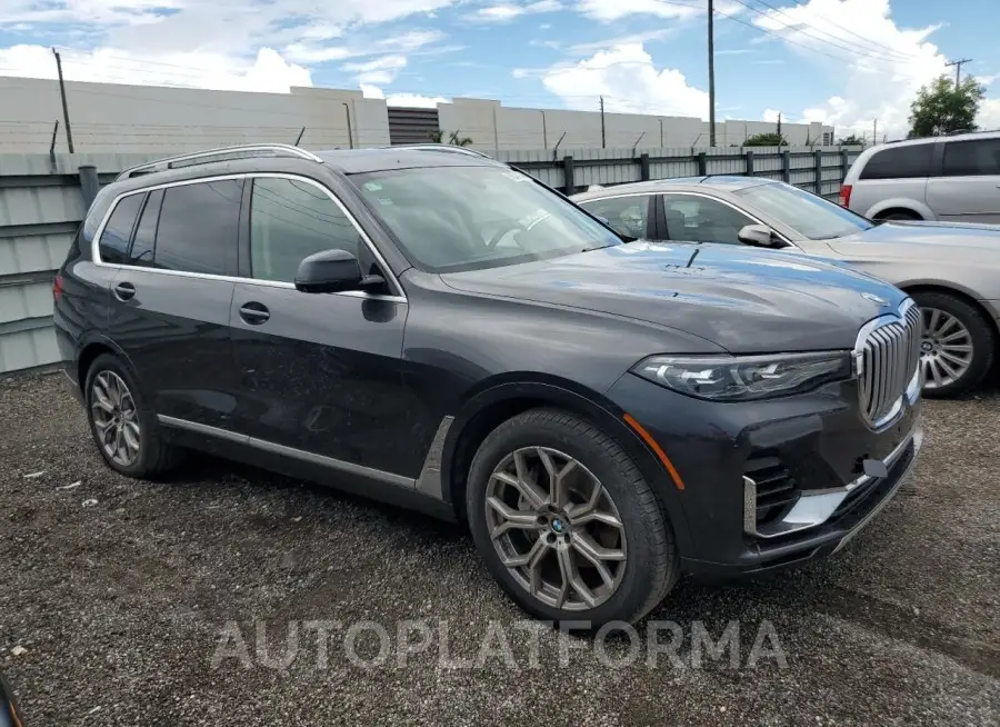 BMW X7 XDRIVE4 2021 vin 5UXCW2C05M9E79411 from auto auction Copart