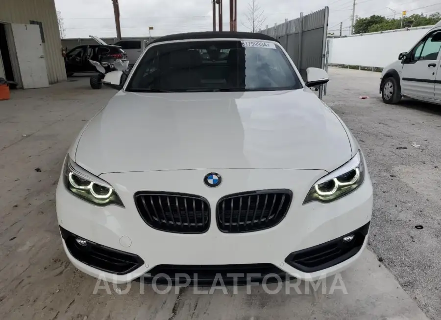 BMW 230I 2021 vin WBA2M7C00M7G51918 from auto auction Copart