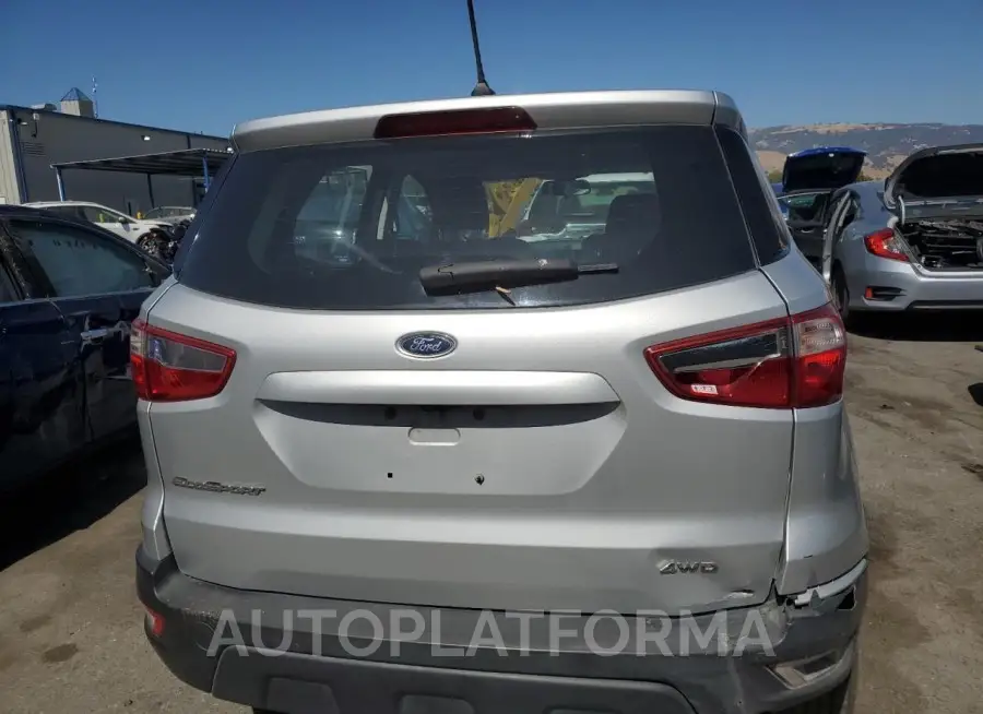 FORD ECOSPORT S 2018 vin MAJ6P1SL7JC216999 from auto auction Copart