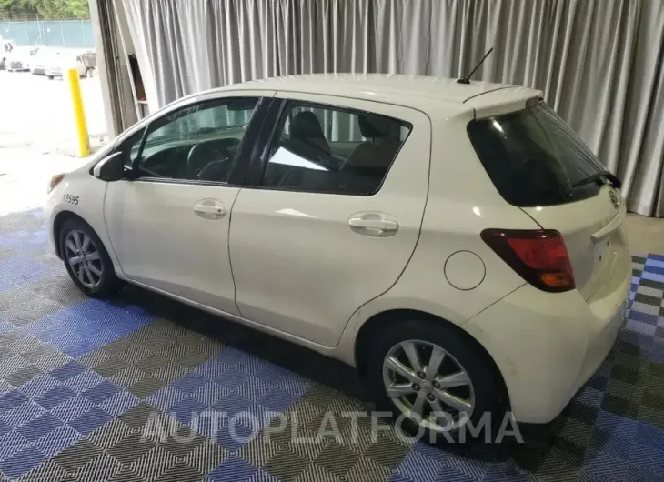 TOYOTA YARIS 2015 vin VNKKTUD35FA042377 from auto auction Copart