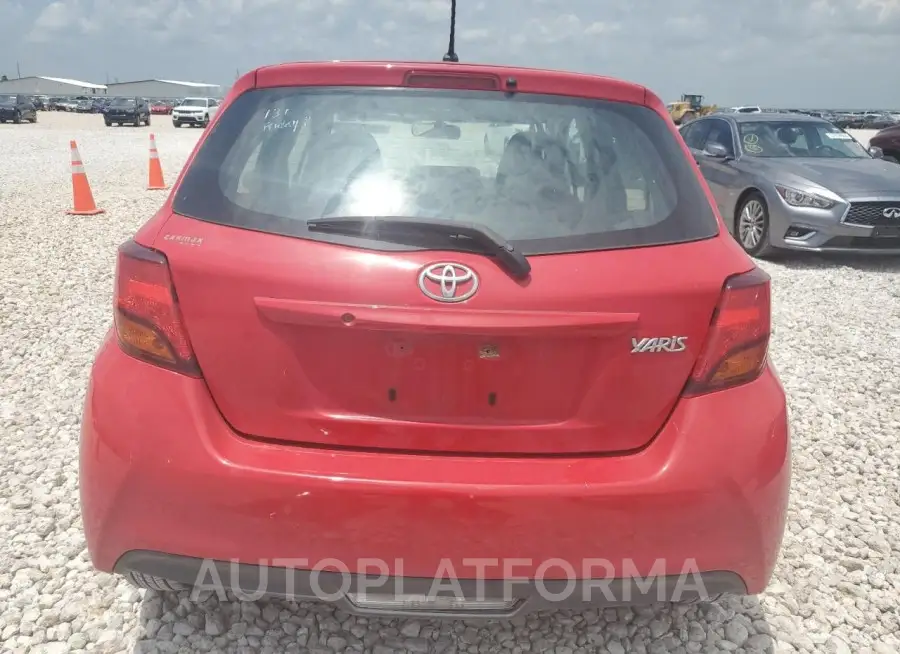 TOYOTA YARIS 2015 vin VNKKTUD37FA037939 from auto auction Copart