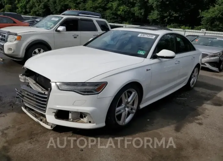 AUDI A6 PREMIUM 2016 vin WAUFGAFC6GN035634 from auto auction Copart