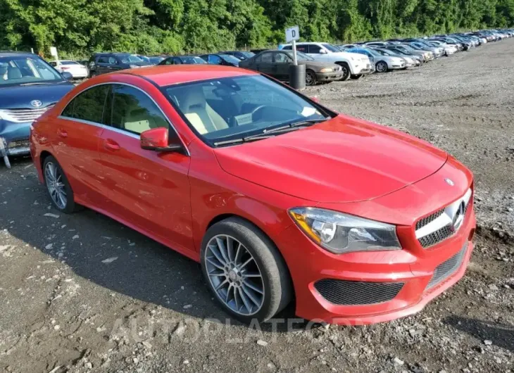 MERCEDES-BENZ CLA 250 2016 vin WDDSJ4EB8GN324582 from auto auction Copart