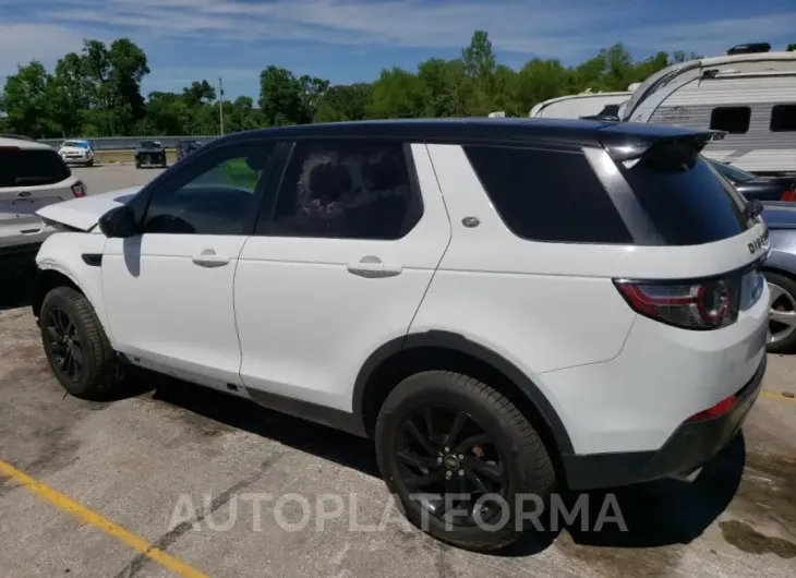 LAND ROVER DISCOVERY 2016 vin SALCR2BG5GH626821 from auto auction Copart