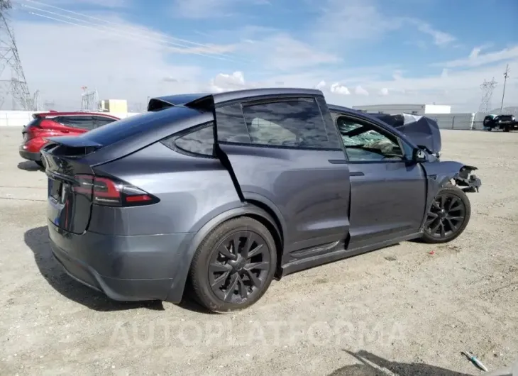 TESLA MODEL X 2023 vin 7SAXCBE5XPF367833 from auto auction Copart