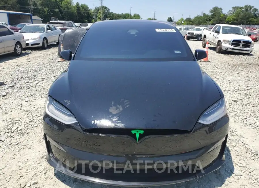 TESLA MODEL X 2022 vin 7SAXCBE65NF342134 from auto auction Copart