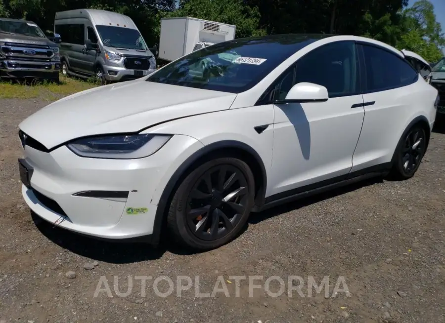 TESLA MODEL X 2023 vin 7SAXCDE51PF374259 from auto auction Copart