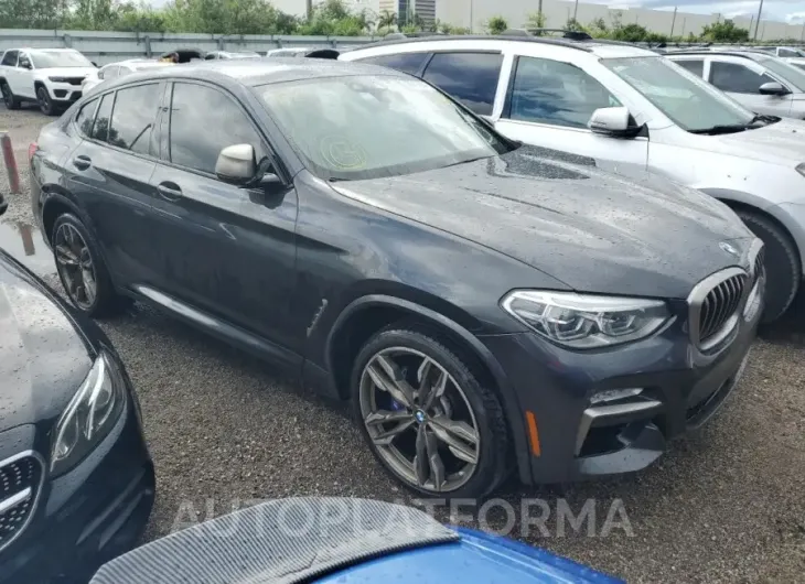 BMW X4 M40I 2019 vin 5UXUJ5C54KLJ64175 from auto auction Copart