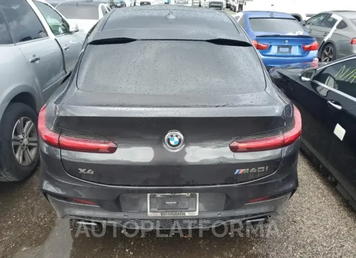 BMW X4 M40I 2019 vin 5UXUJ5C54KLJ64175 from auto auction Copart