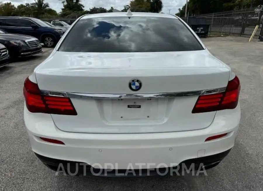 BMW 740 LI 2015 vin WBAYE4C50FD138946 from auto auction Copart