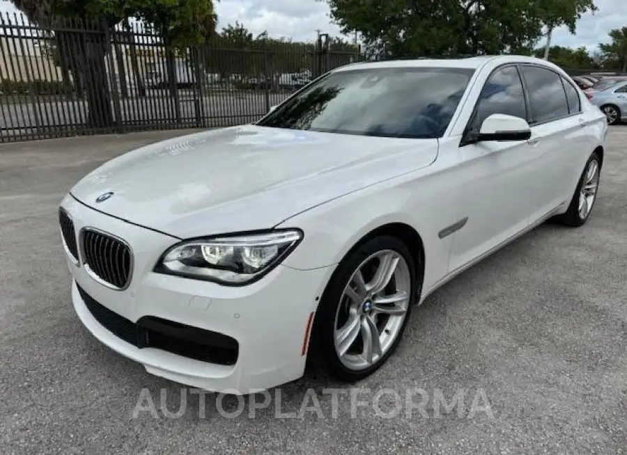 BMW 740 LI 2015 vin WBAYE4C50FD138946 from auto auction Copart