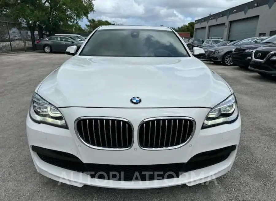 BMW 740 LI 2015 vin WBAYE4C50FD138946 from auto auction Copart