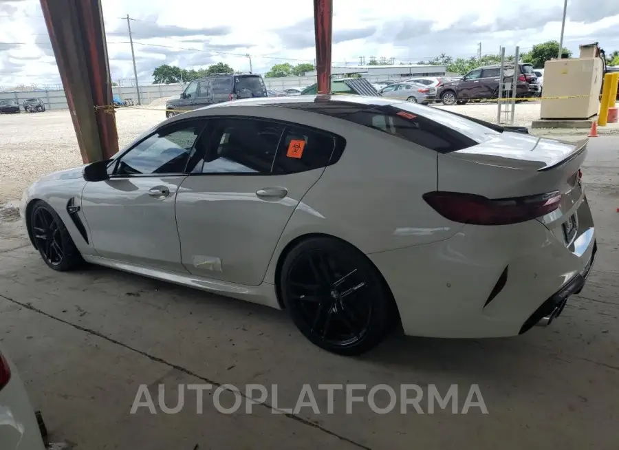 BMW M8 2020 vin WBSGV0C02LCE55541 from auto auction Copart