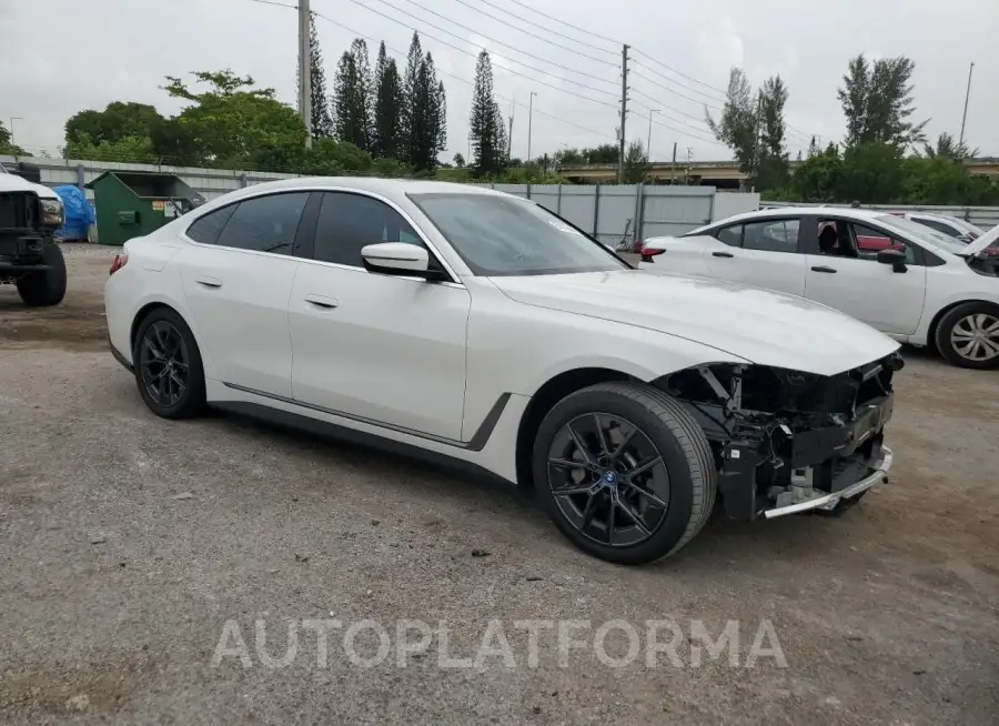 BMW I4 EDRIVE 2023 vin WBY73AW0XPFN60228 from auto auction Copart