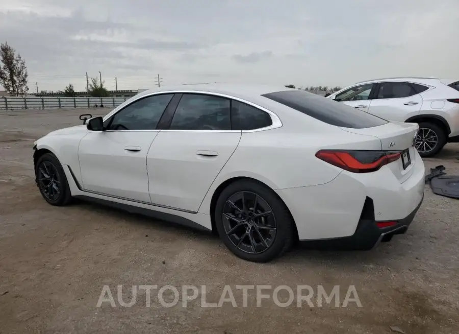 BMW I4 EDRIVE 2023 vin WBY73AW0XPFN60228 from auto auction Copart