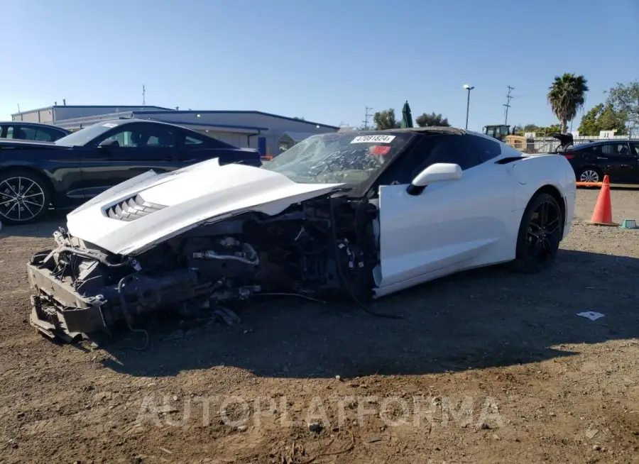 CHEVROLET CORVETTE S 2019 vin 1G1YB2D76K5112008 from auto auction Copart