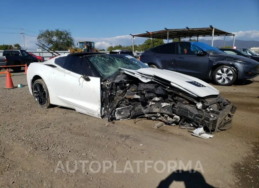 CHEVROLET CORVETTE S 2019 vin 1G1YB2D76K5112008 from auto auction Copart